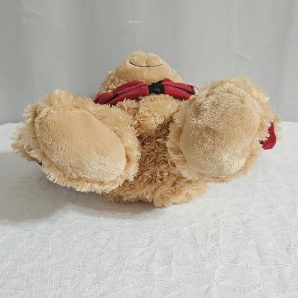 Fashion Bug - Christmas/Winter Fuzzy Bear Plush - Picture 6 of 14